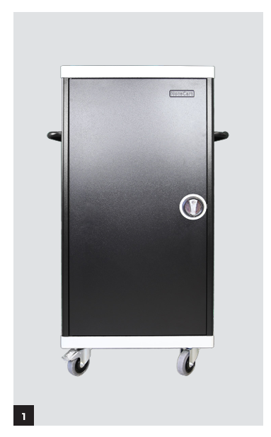 Leba NoteCart UniFit 16 - Slide 16 Laptops | H1355xW805xD625