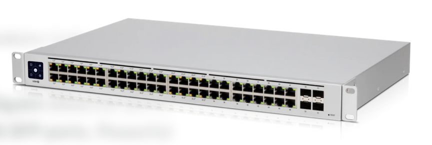 UniFi Switch Gen2 48-Port 48 x RJ45(32xPoE+), 4xSFP, 195W budget