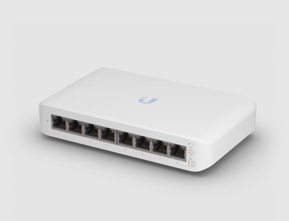 UniFi Switch Lite 8 PoE 8xRJ45(4x802.3Aaf/at PoE/PoE+), 52W